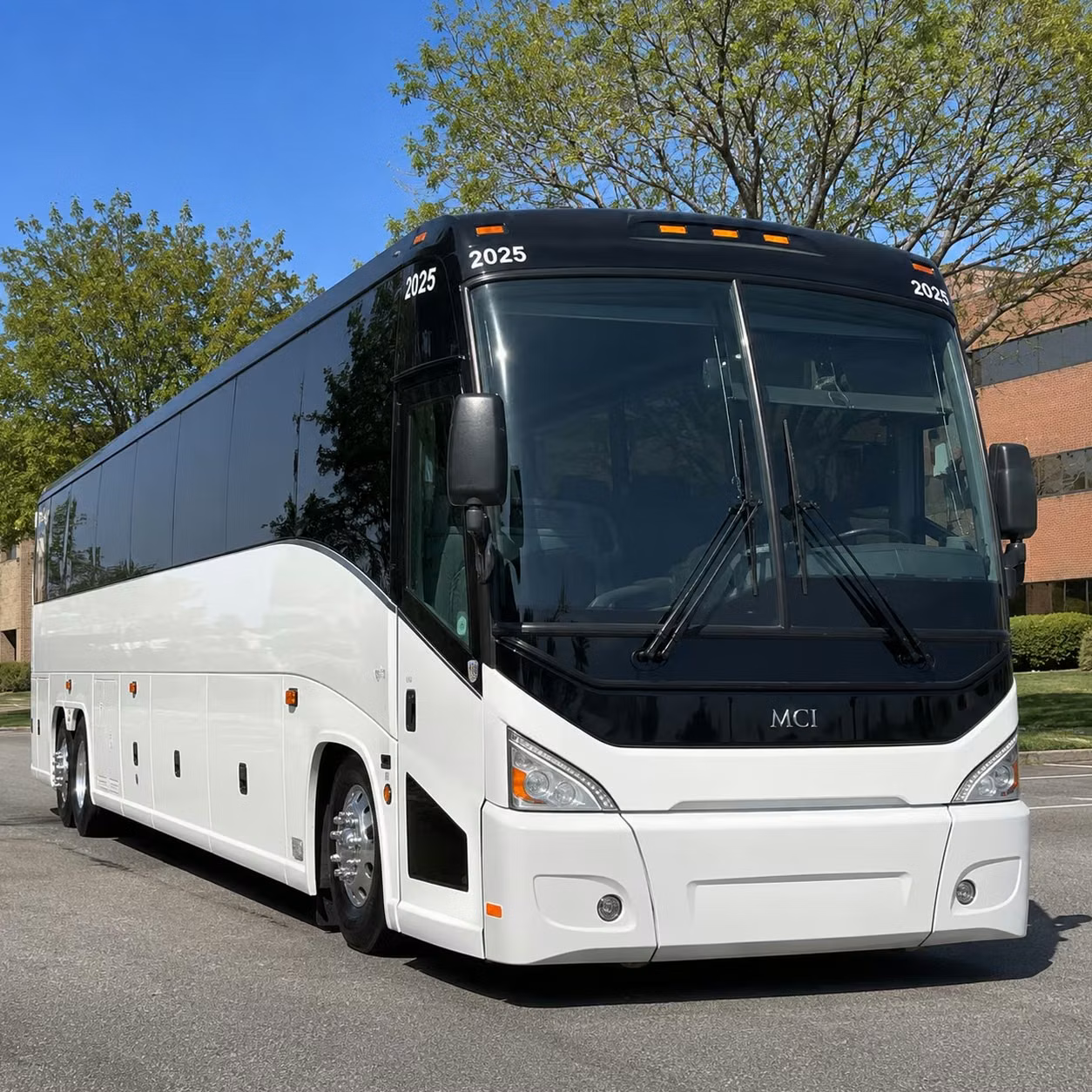 roseville charter bus interior