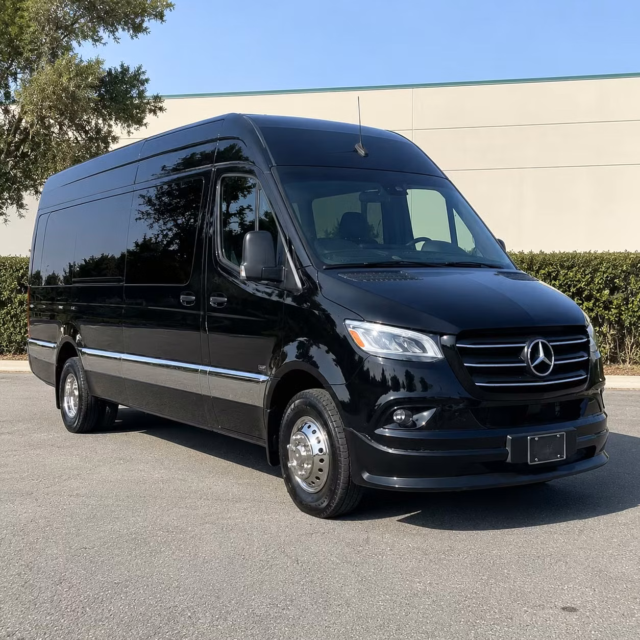 roseville sprinter van rental with driver
