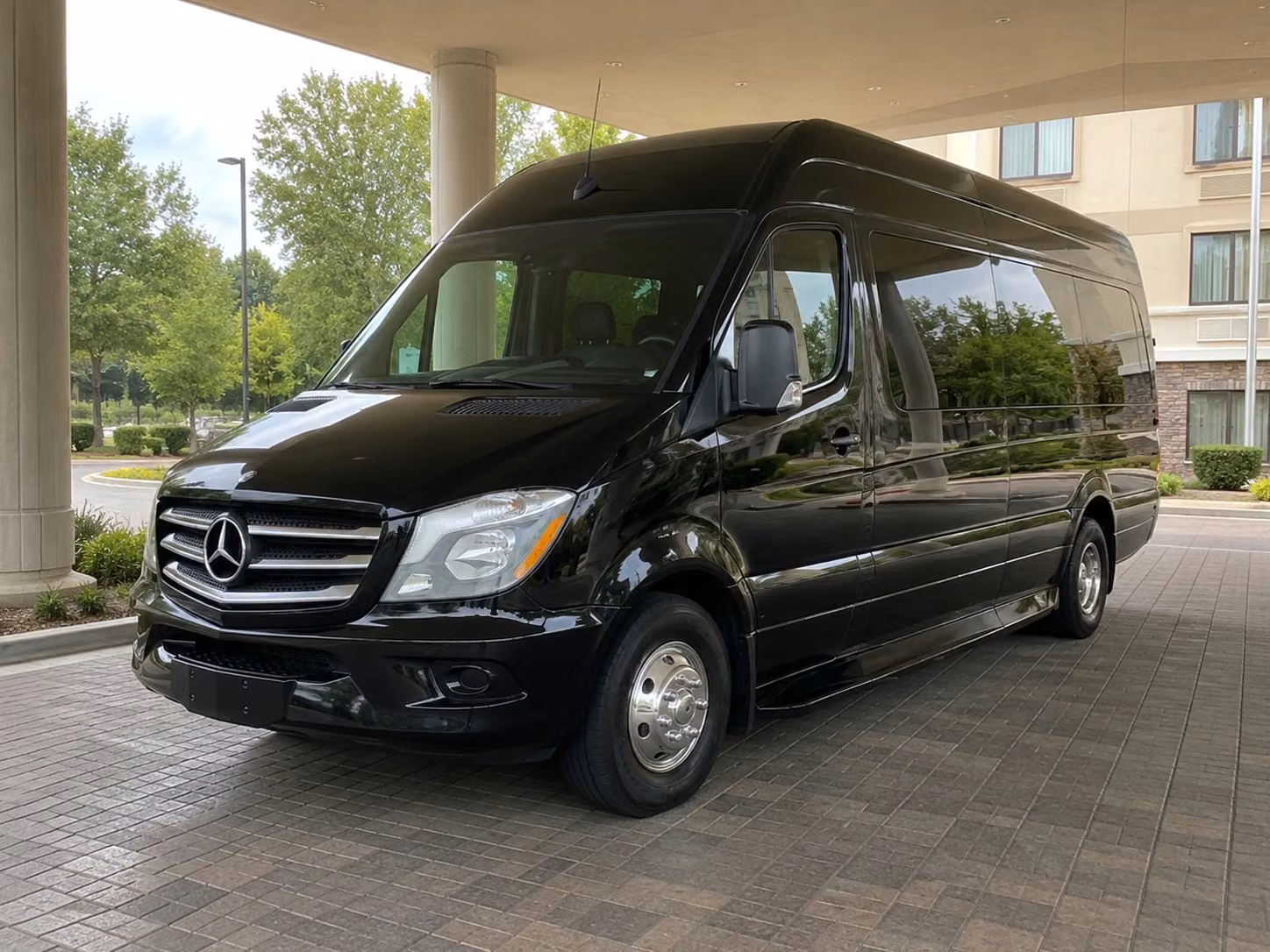 sprinter van with driver